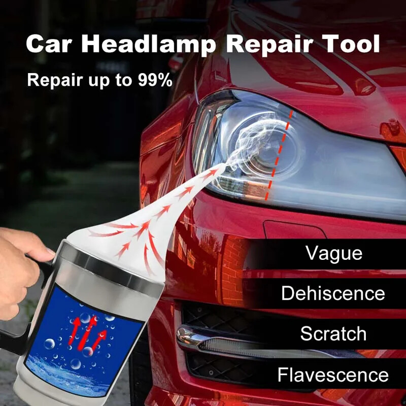 Headlight Restoration Rapir Sets Car Cleaning Kit Headlight Polishing Kit 800g