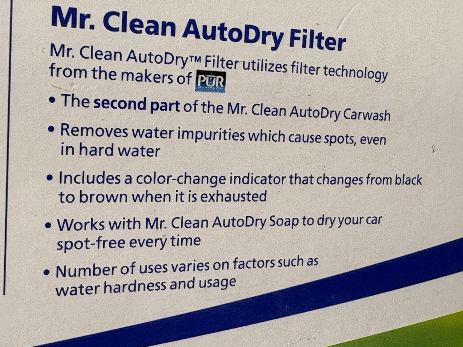 Mr Clean Auto Dry Car Wash System Starter Kit Bundle Device Soap Filter NEW