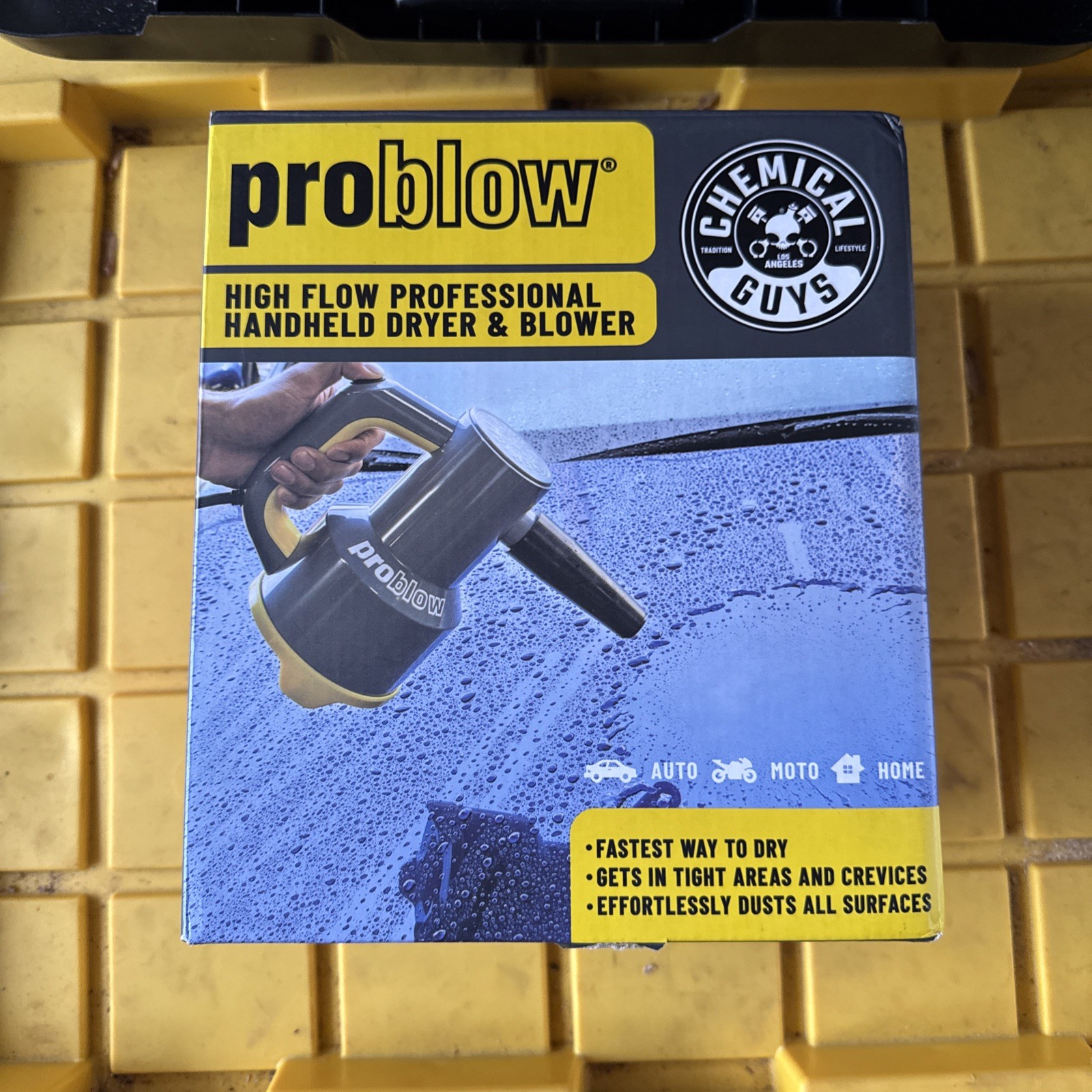 Chemical Guys ProBlow High Flow Professional Handheld Dryer And Blower NIB