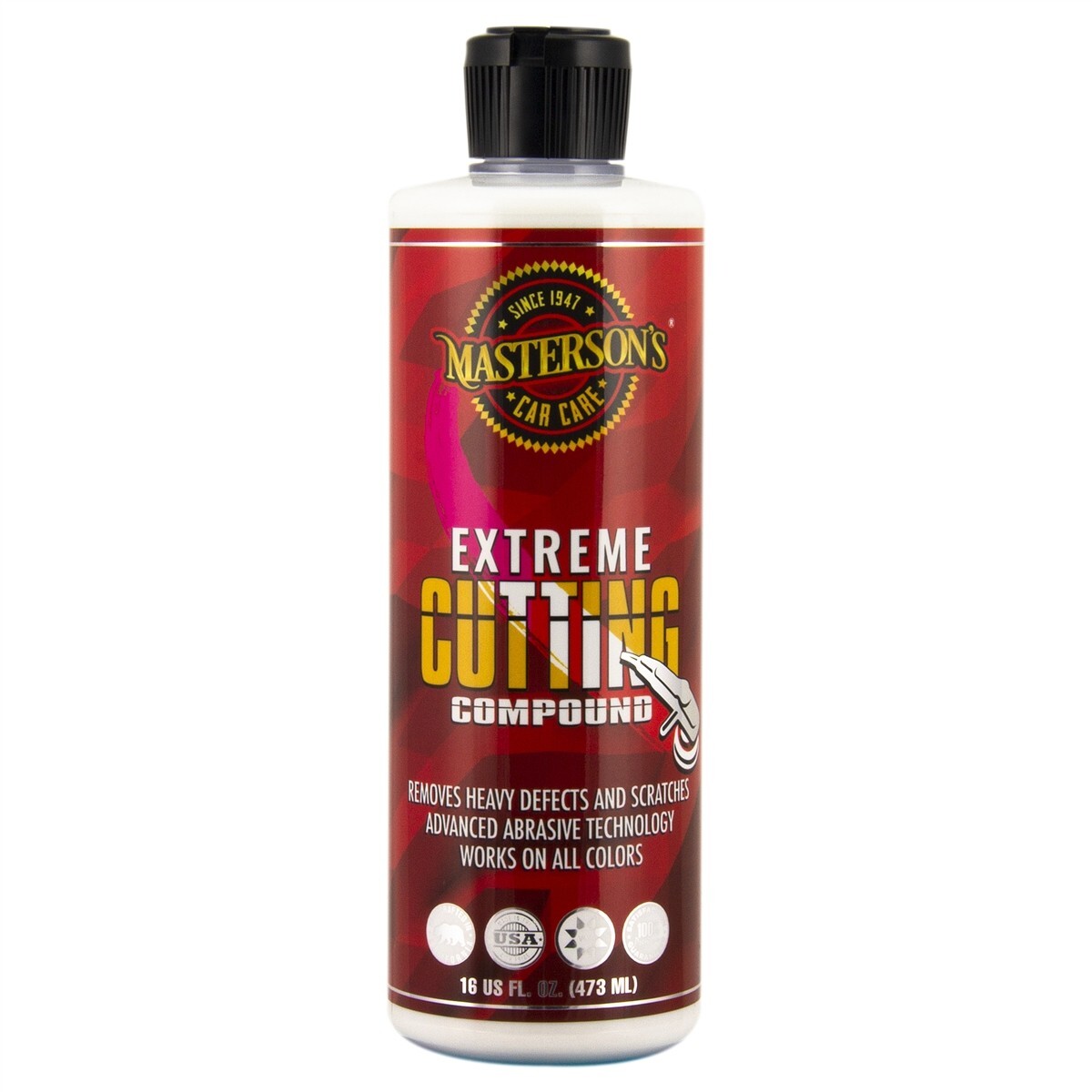 Masterson’s Car Care Extreme Cutting Compound 16OZ Bottle