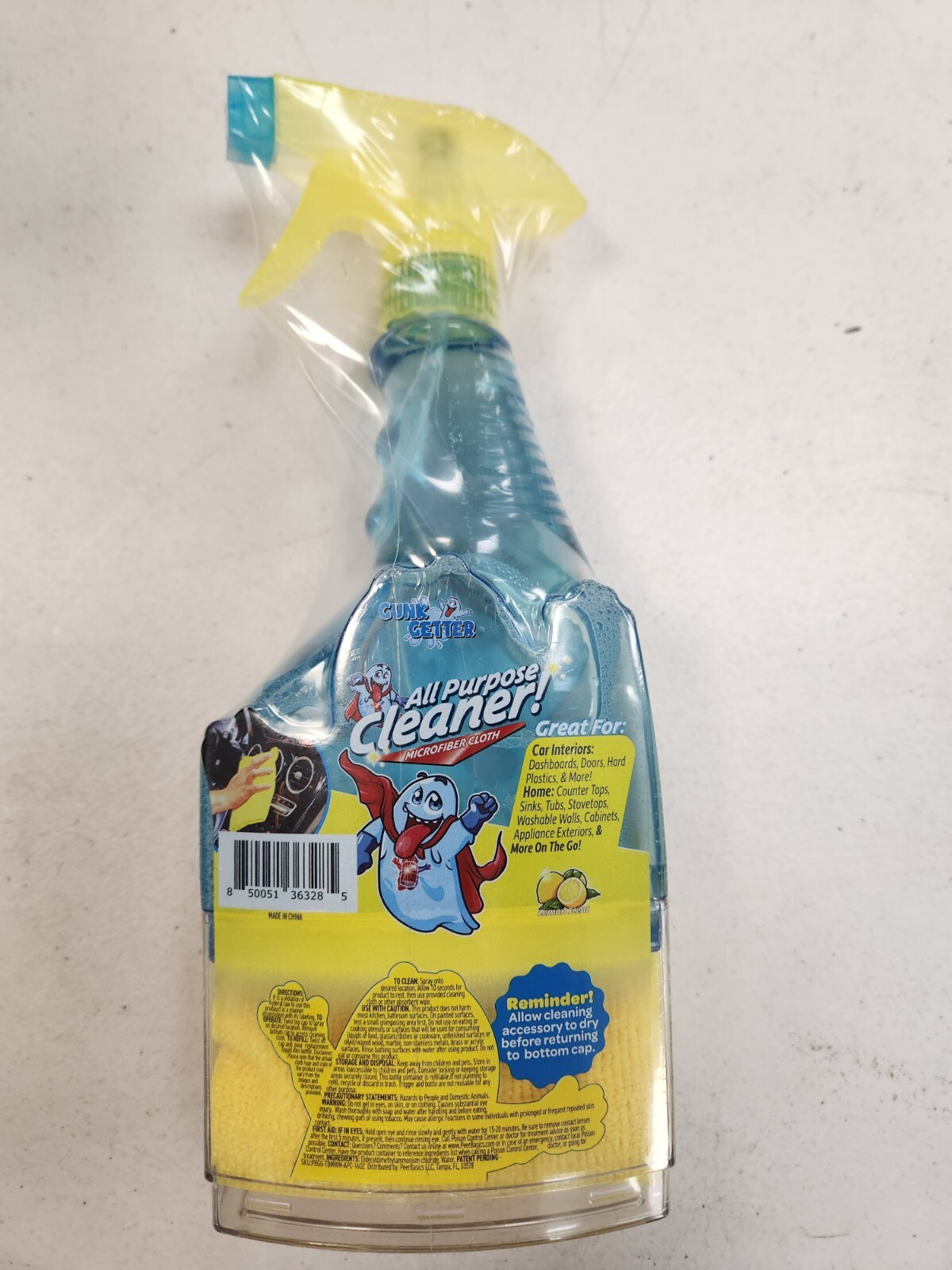 Gunk Getter Cleaning Gel, Screen Cleaner & All-Purpose Cleaner, 4 pcs. E3C