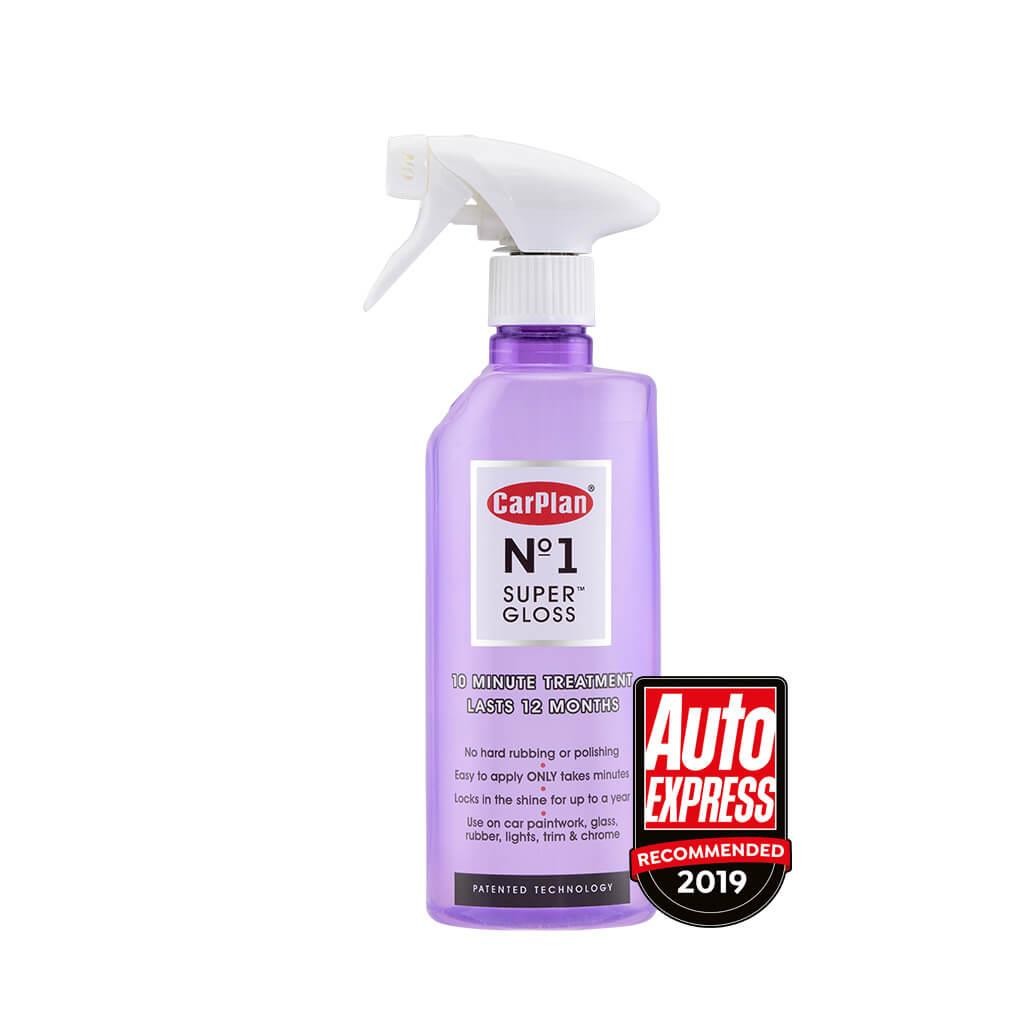 Car Paint No Wax Polish Gloss Valeting Spray Sealant Smooth Finish 600ml