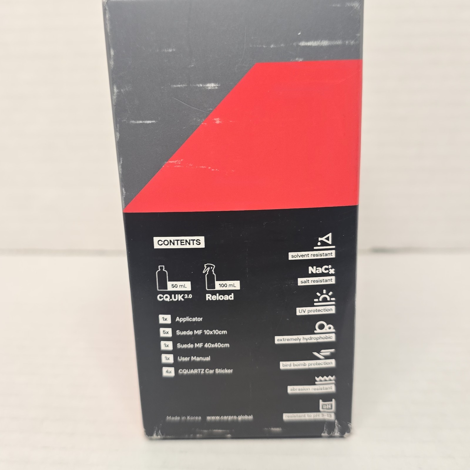 CARPRO CQUARTZ CQ.UK 3.0 50ml Ceramic Quartz Protection 2022 New