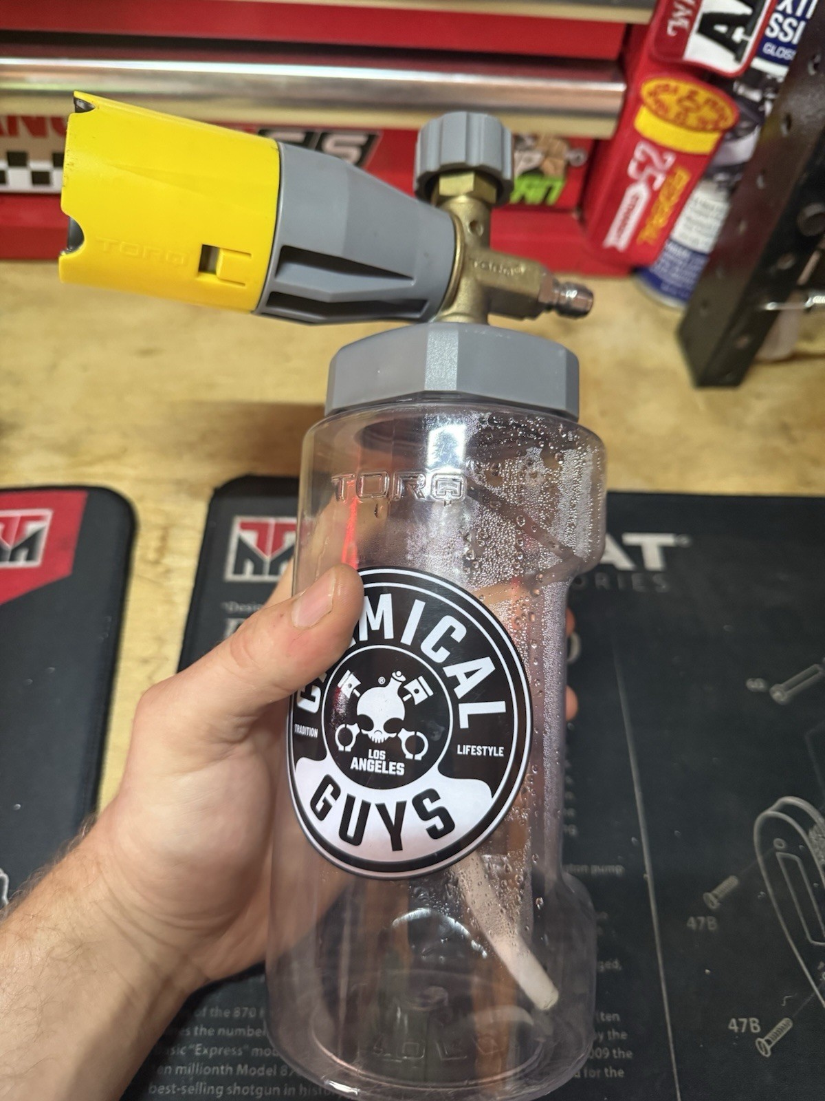 Chemical Guys EQP324 – Big Mouth Max Release Foam Cannon For Pressure Washers