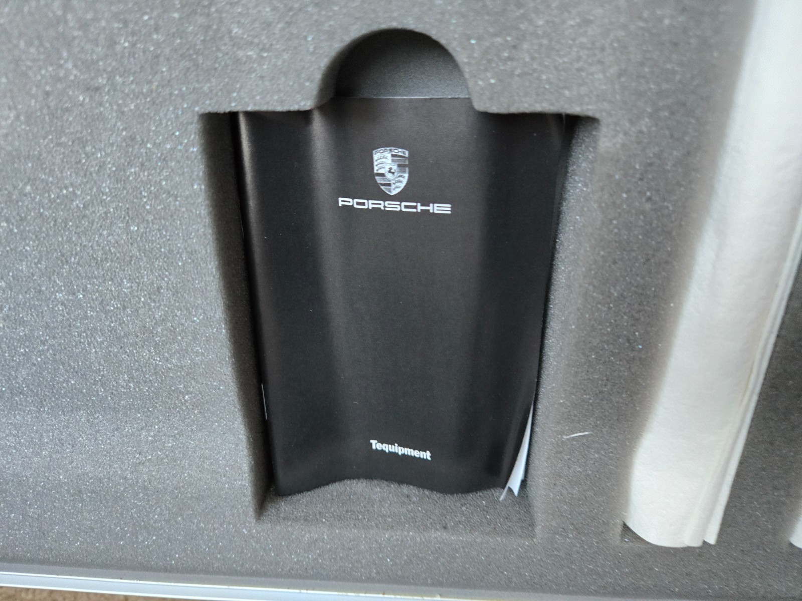 Genuine Porsche Tequipment Car Care Kit W/ Case Convertible Top conditioner Wash
