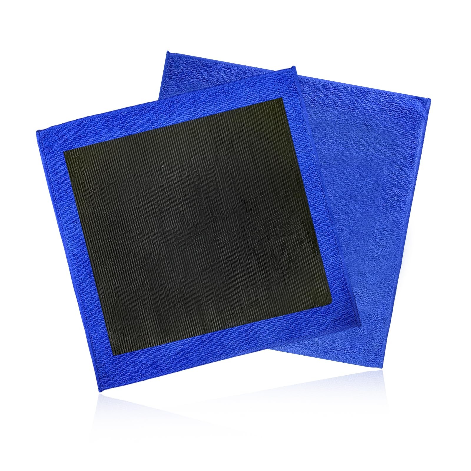 MTRPS 2 PCS Clay Towel, 12″×12″ Fine Grade Microfiber Bar 2pcs