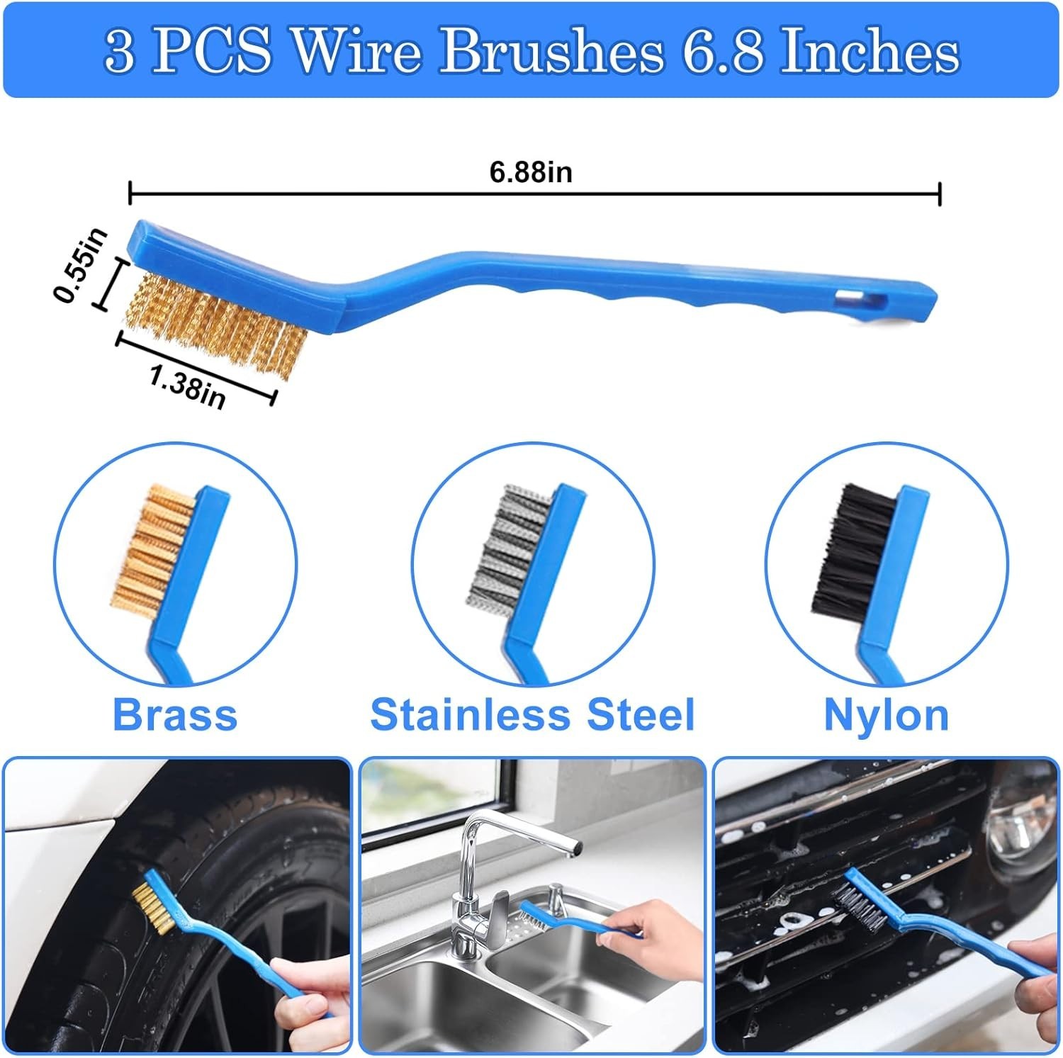 Comprehensive 27pcs Car Detailing Brush Set – Perfect for Interior & Exterior