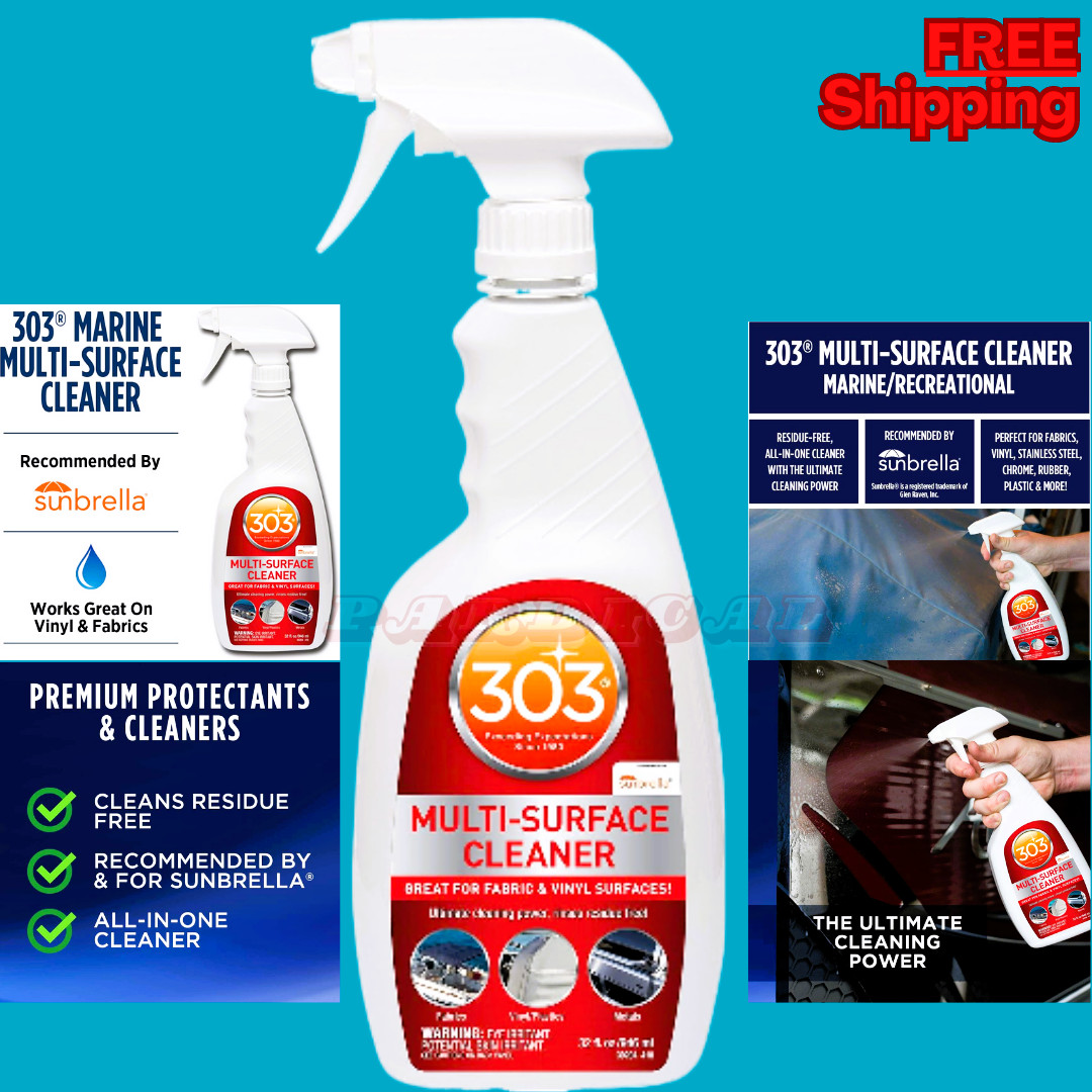 303 Multi-Surface Cleaner – Safely Cleans All Water Safe Surfaces, 32 Fl Oz NEW