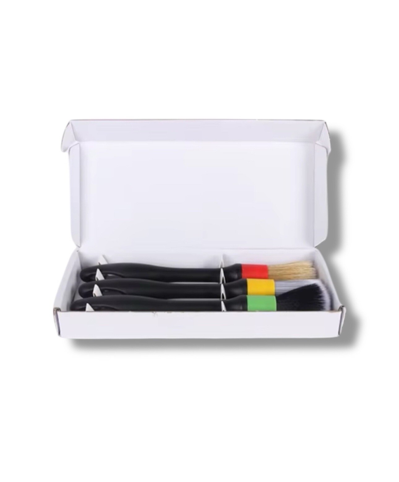 Auto Detailing Brush Kit (3 Pieces) – High Quality Material