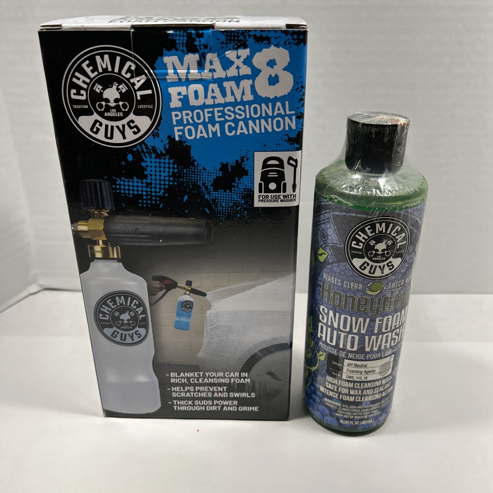 Chemical Guys EQP_310 -Professional Foam Cannon -Snow Foam Auto Wash 16oz