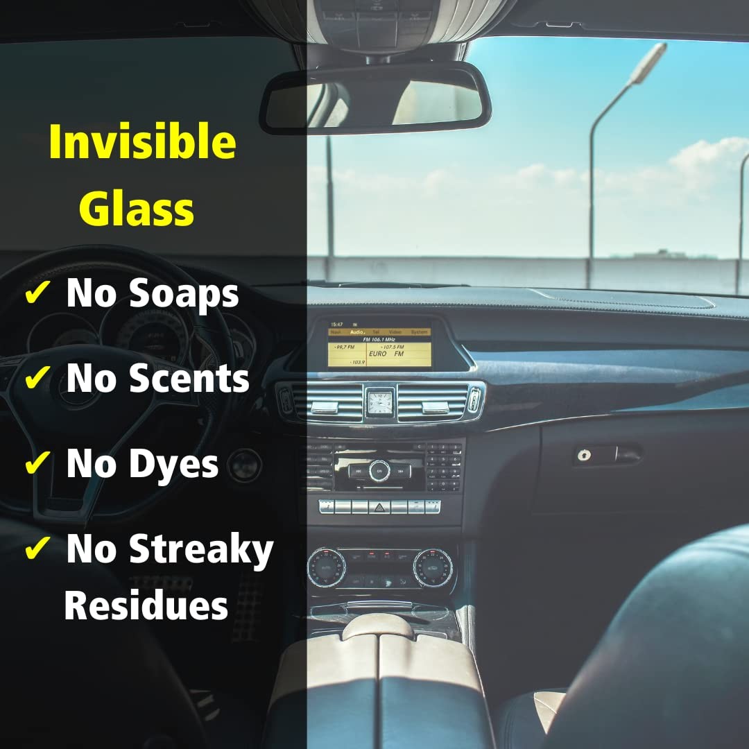 Invisible Glass 91164-2PK Premium Aerosol 19 Ounce (Pack of 2), Clear