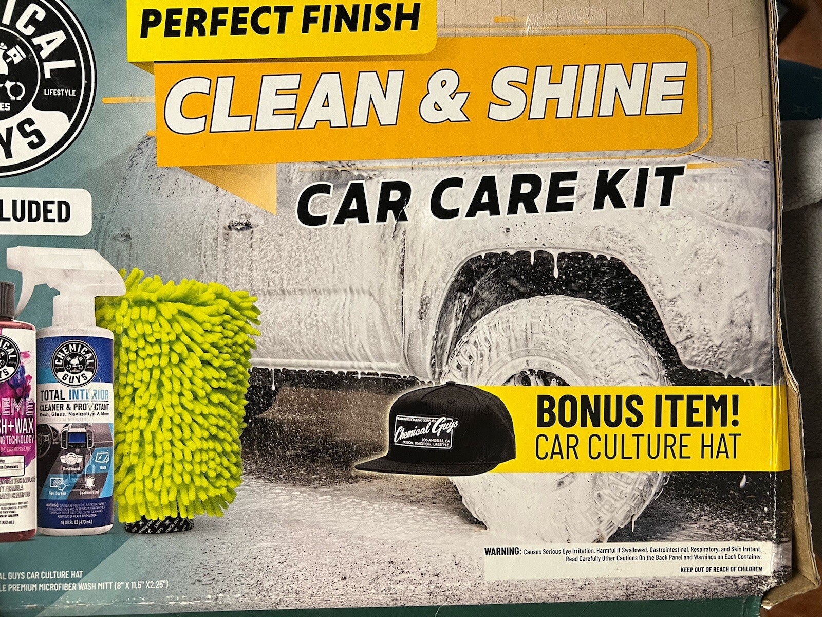 Chemical Guys Perfect Finish Clean & Shine Car Care Kit (5 Piece)