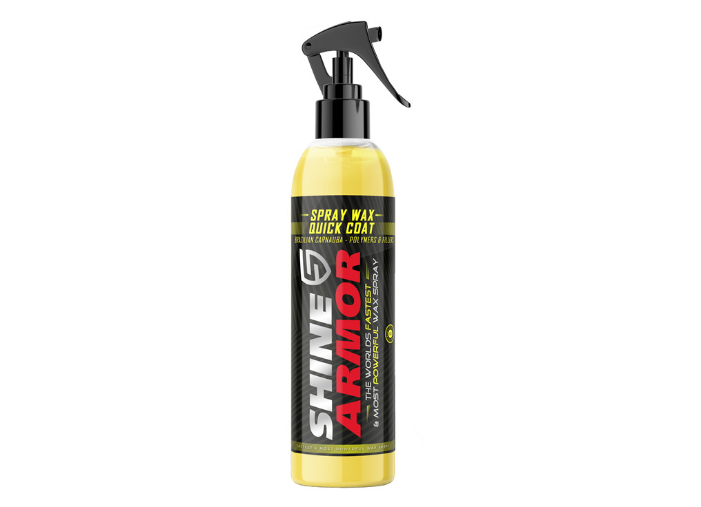 2 x Shine Armor Spray Wax | With Carbauba Wax Car Hydrophobic Wash New