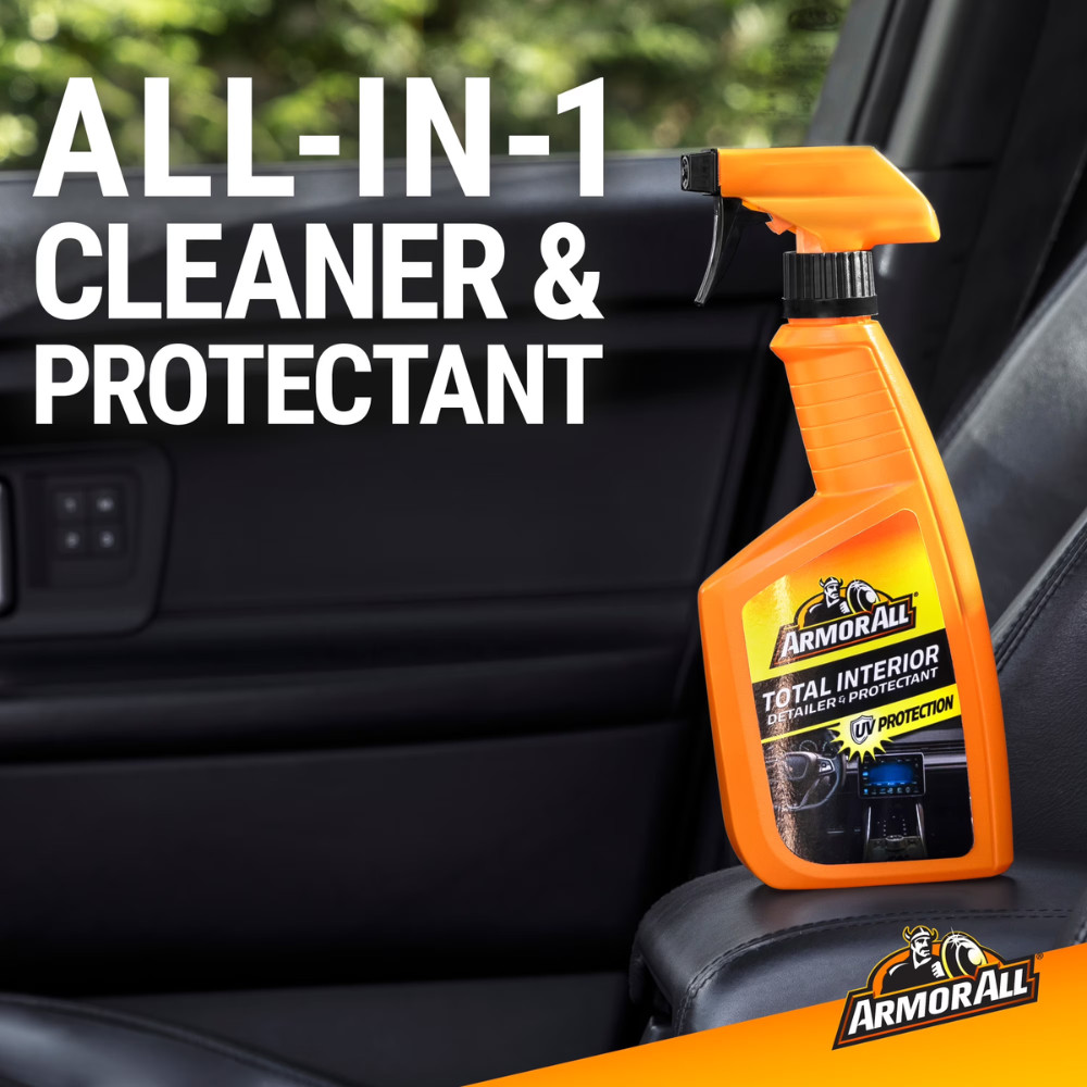 Armor All Car Care Cleaning Kit, Car Detailing 8-Piece Bucket, Wash, Polish, Wax