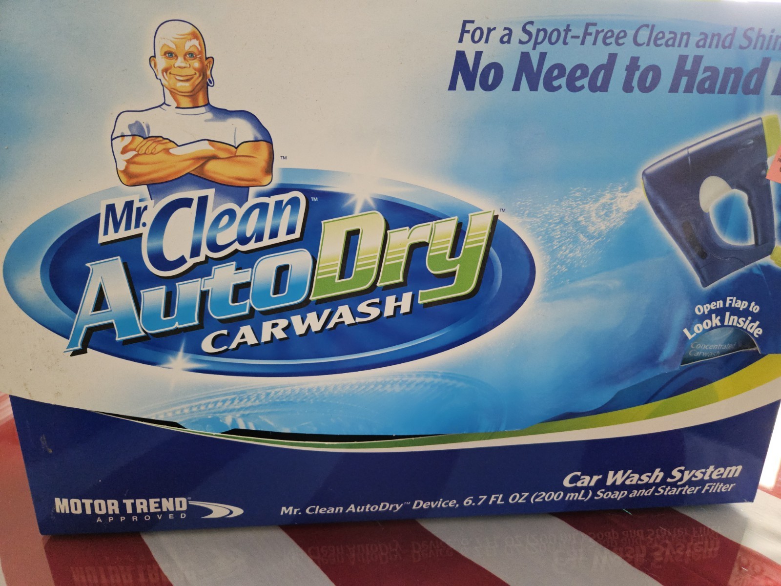 NOS Mr Clean Auto Dry Car Wash Starter Pack New IN Box 3 Available