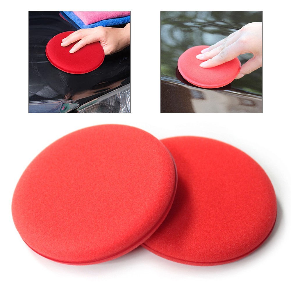 Foam Applicator Pads Waxing Hand Polishing Inch Pads Sponge Glossy Finish