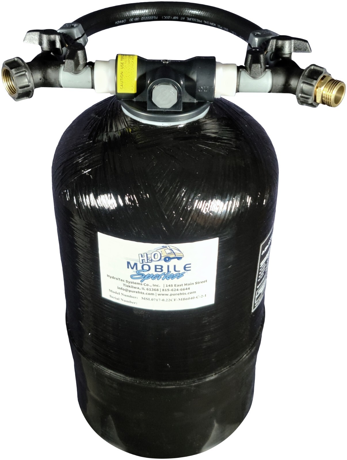 Mobile Spotless Deionized Water Car Wash System, With Untreated Water Bypass