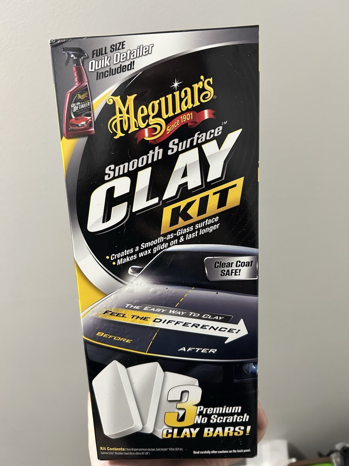 Meguiar’s Smooth Surface Clay Kit