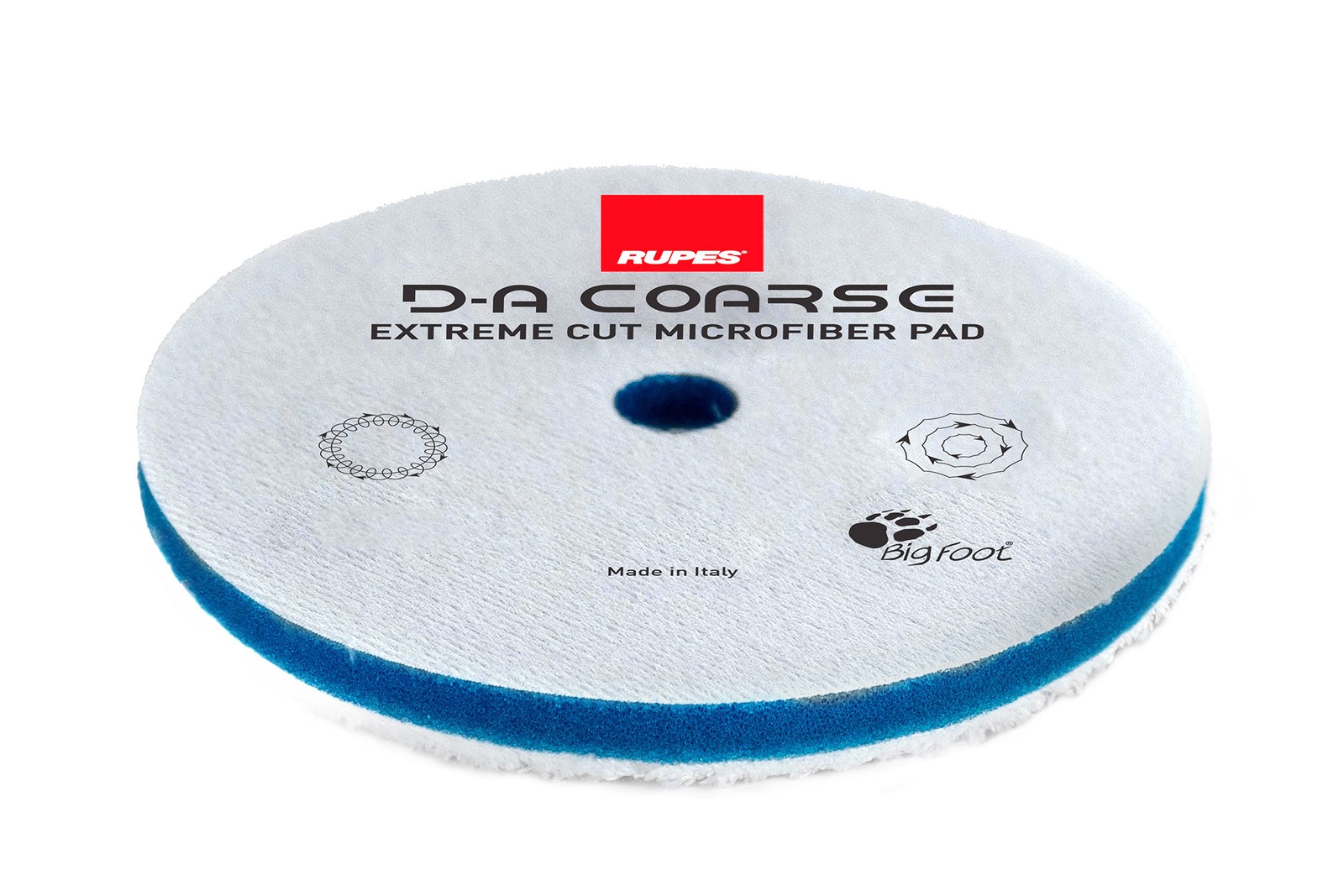 RUPES Microfiber Pad Coarse 160mm 1 Piece