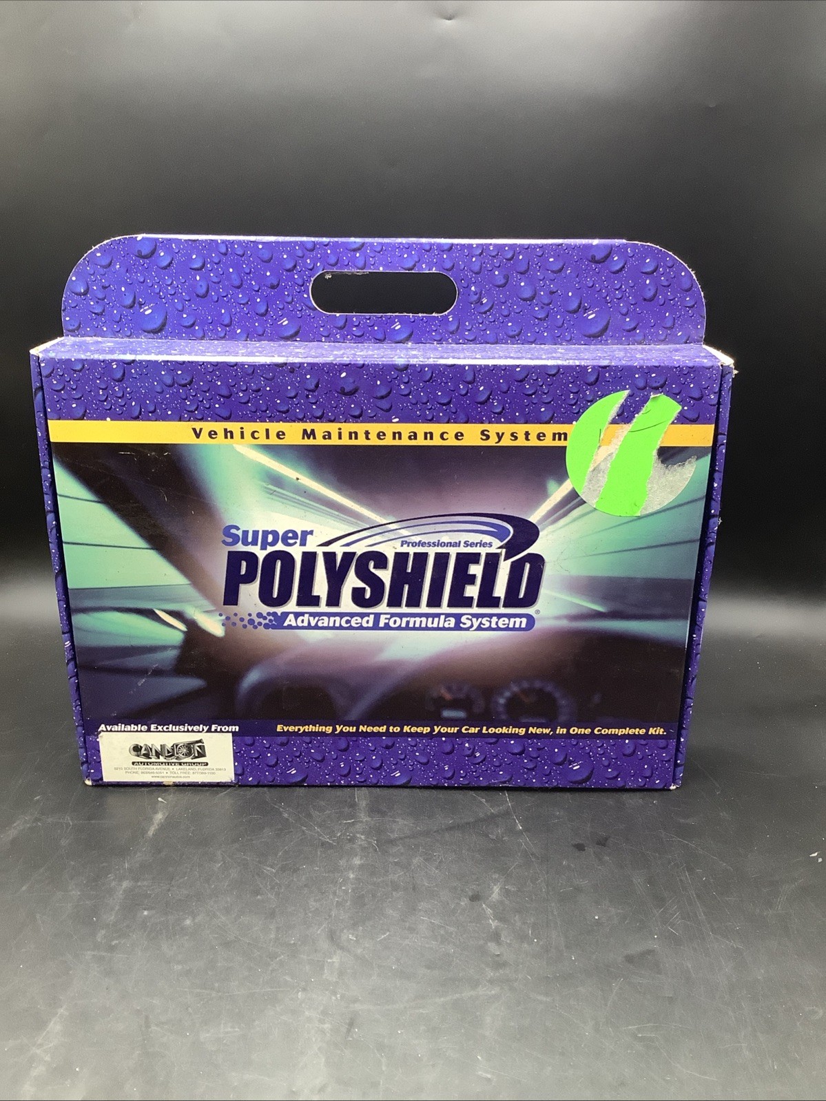 Super Polyshield Advanced Formula Car Detailing System -Complete Kit -18