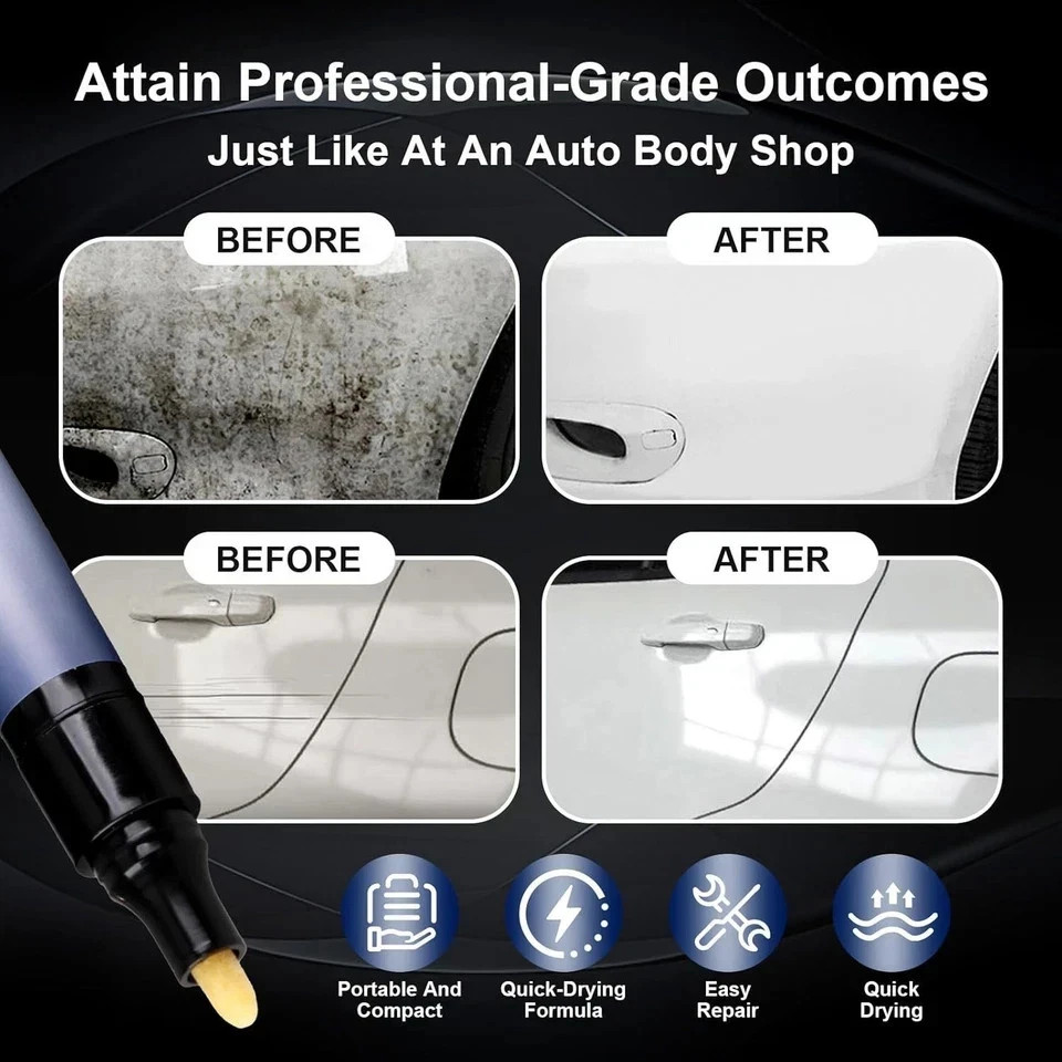Magic Car Scratch Removal Pen Quick Repair Kit for All Cars Paint Scratches,