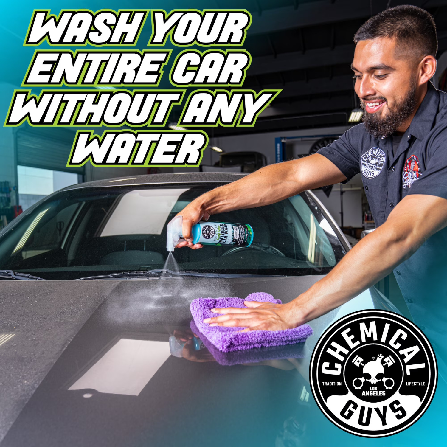 (2 pack) Chemical Guys Swift Wipe Waterless Car Wash, 16 oz