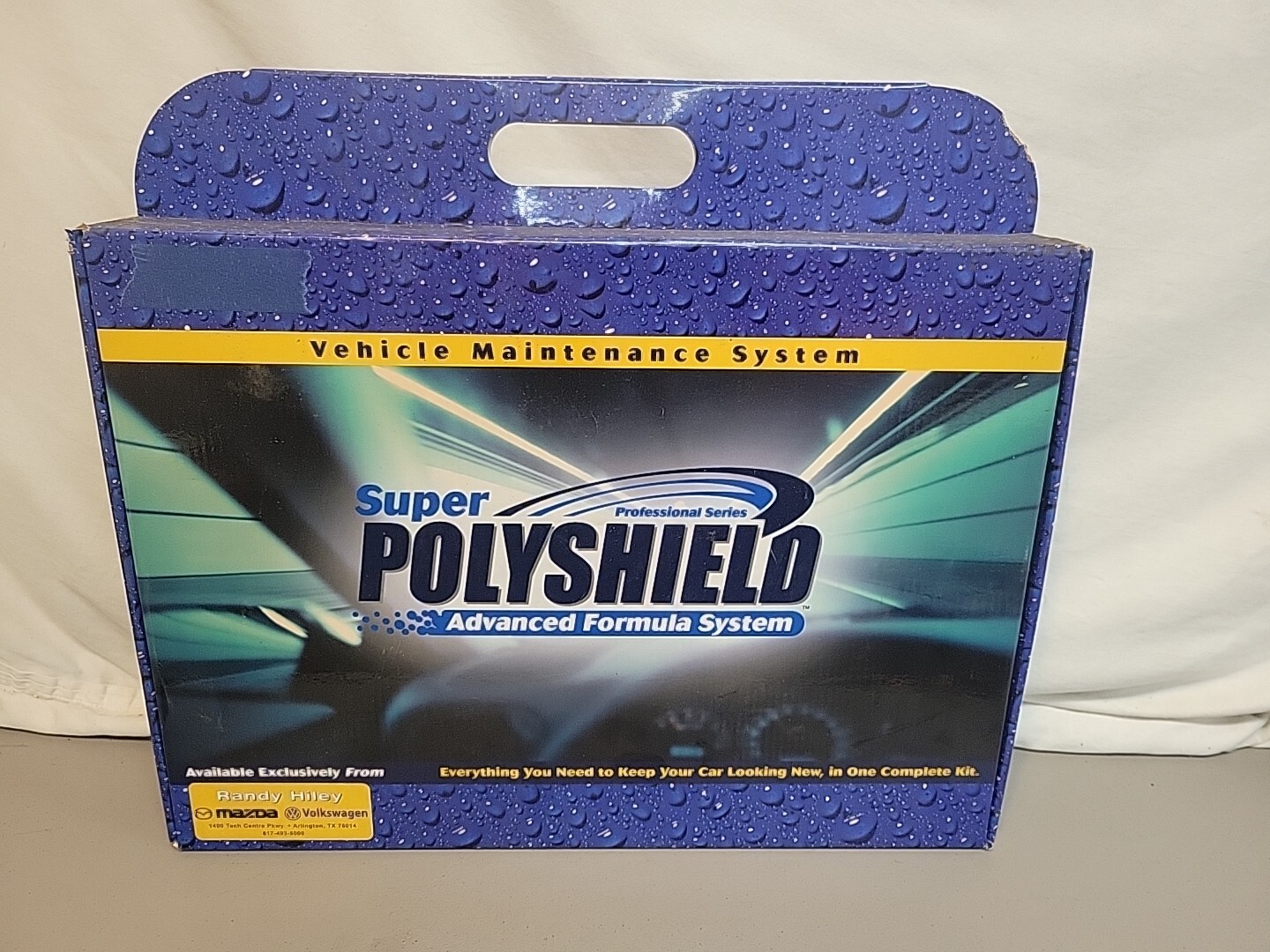 Super Polyshield Advanced Formula Car Detailing System Complete Kit New In Box