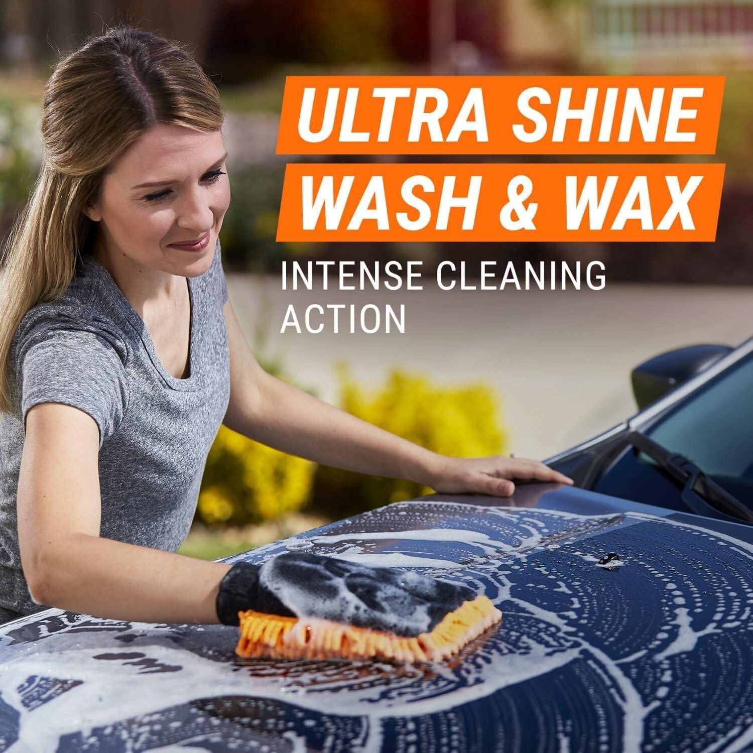 Ultimate Car Wash and Wax Kit – Includes Wash Soap and Microfiber Mitt & Towel