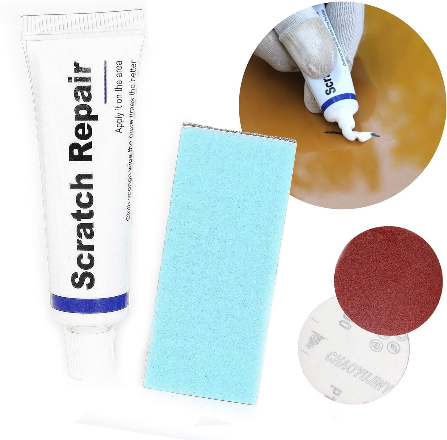 Effortless Car Scratch Removal Set – Lightweight, Compact & Effective Solution