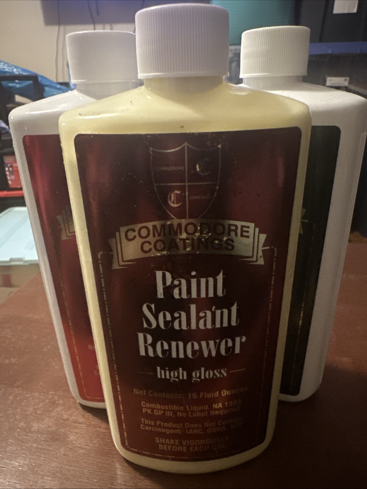 Commodore Coatings Paint Sealant Renewer 16 Oz High Gloss New Sealed-N,P