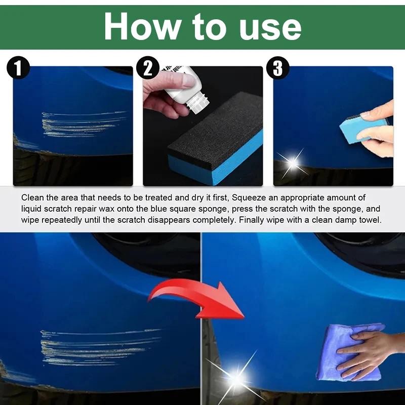 Car Scratch Remover Paint Care Tools Auto Swirl Remover Scratches Repair Polishi