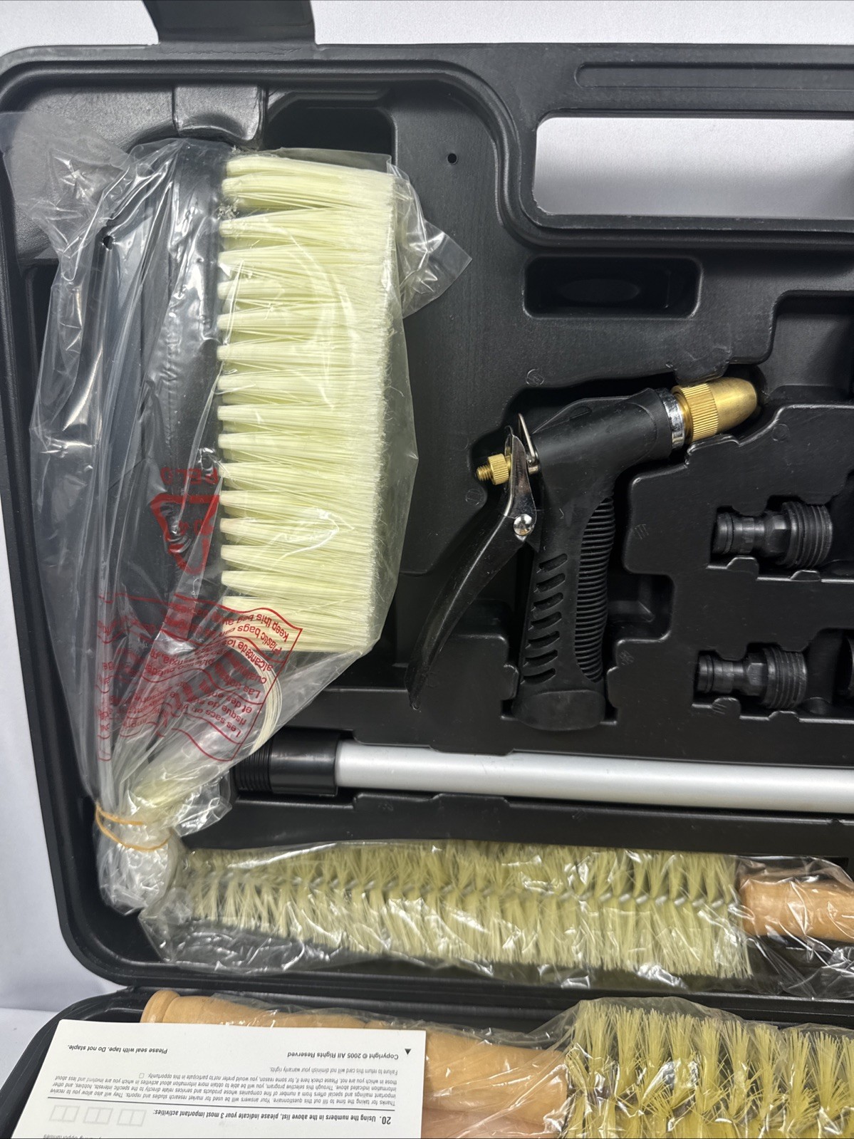 Shark Deluxe Car Care Kit Model CCK102 NEW