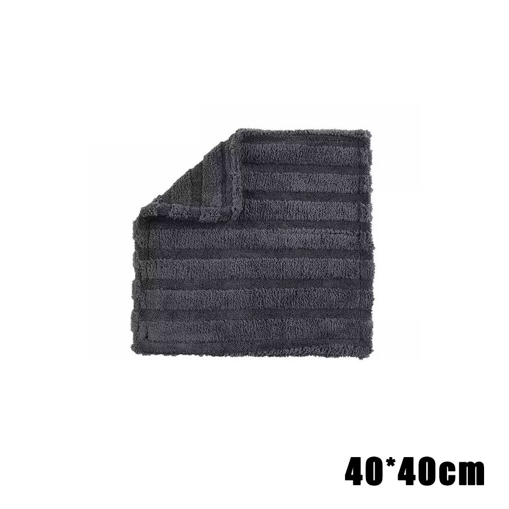 1200GSM Plush Thick Microfiber Towel Cleaning Cloth Car Wash Drying Detailing