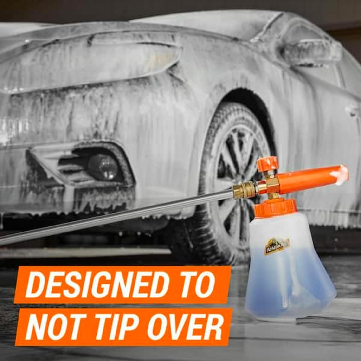Professional Foam Cannon Kit for Car Wash – Fits Garden Hose or Power Washer