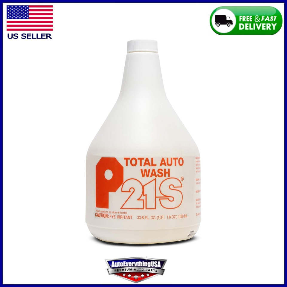 P21S 13001R Auto Wash Refill, 1000 ml, Clear, 33.8 Fl Oz (Pack of 1)