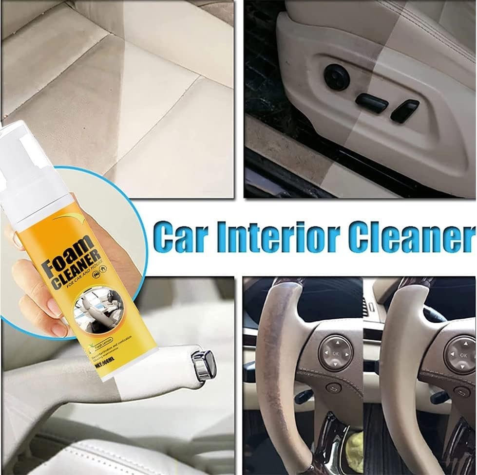 2PCS Multipurpose Foam Cleaner,All-Purpose House Cleaners for Car and Kitchen