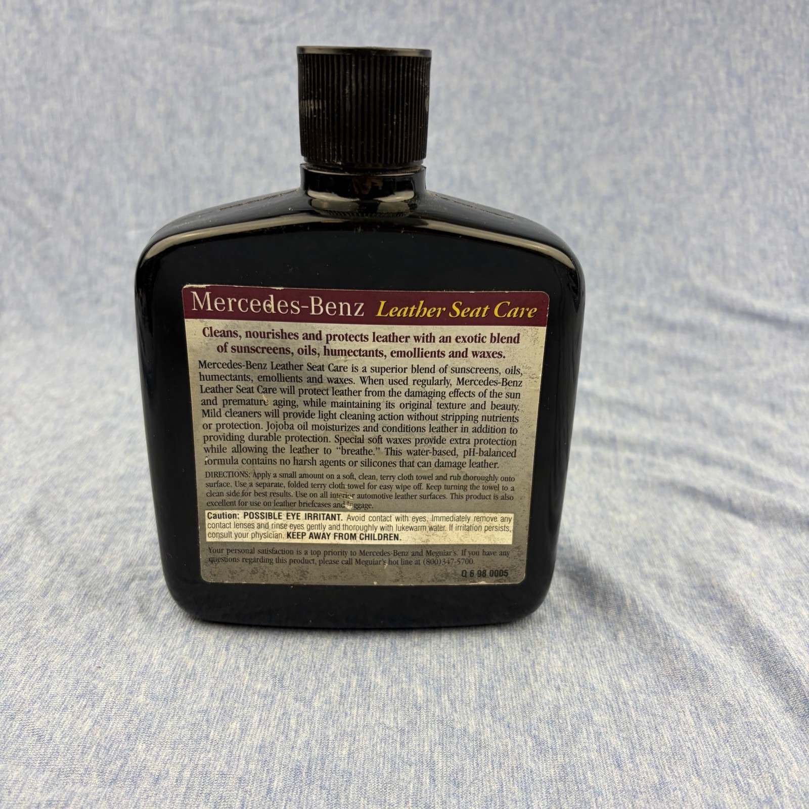 Meguiar’s Mercedes-Benz Cleaning Products 5 pc Leather Care Wheel Shampoo Rare