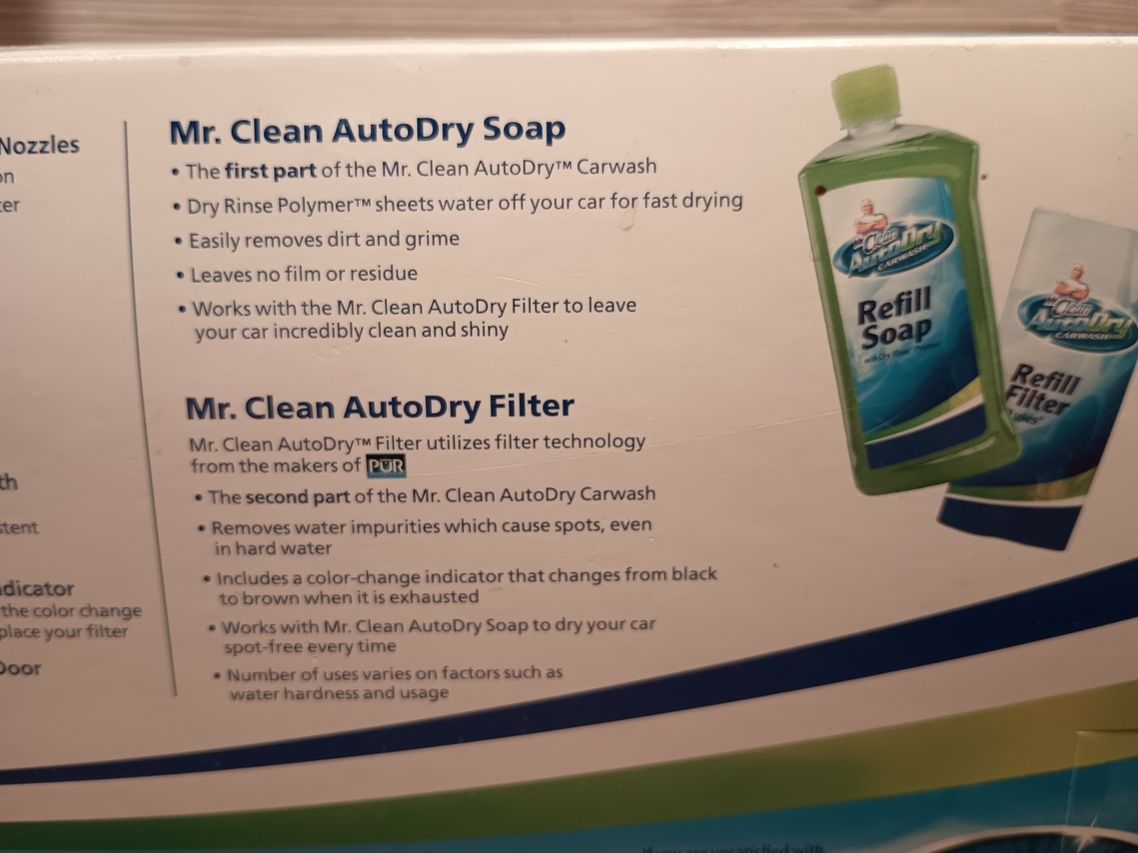 Mr Clean Auto Dry Car Wash Spot-Free Clean & Shine Spray System Starter Kit