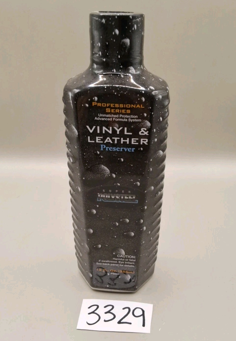 Super Polysteel Vinyl And Leather Preserver Factory Sealed
