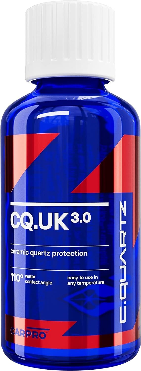 CARPRO CQUARTZ UK 3.0_50ml Kit – Ceramic Coating Finish, Quartz Nanotechnology