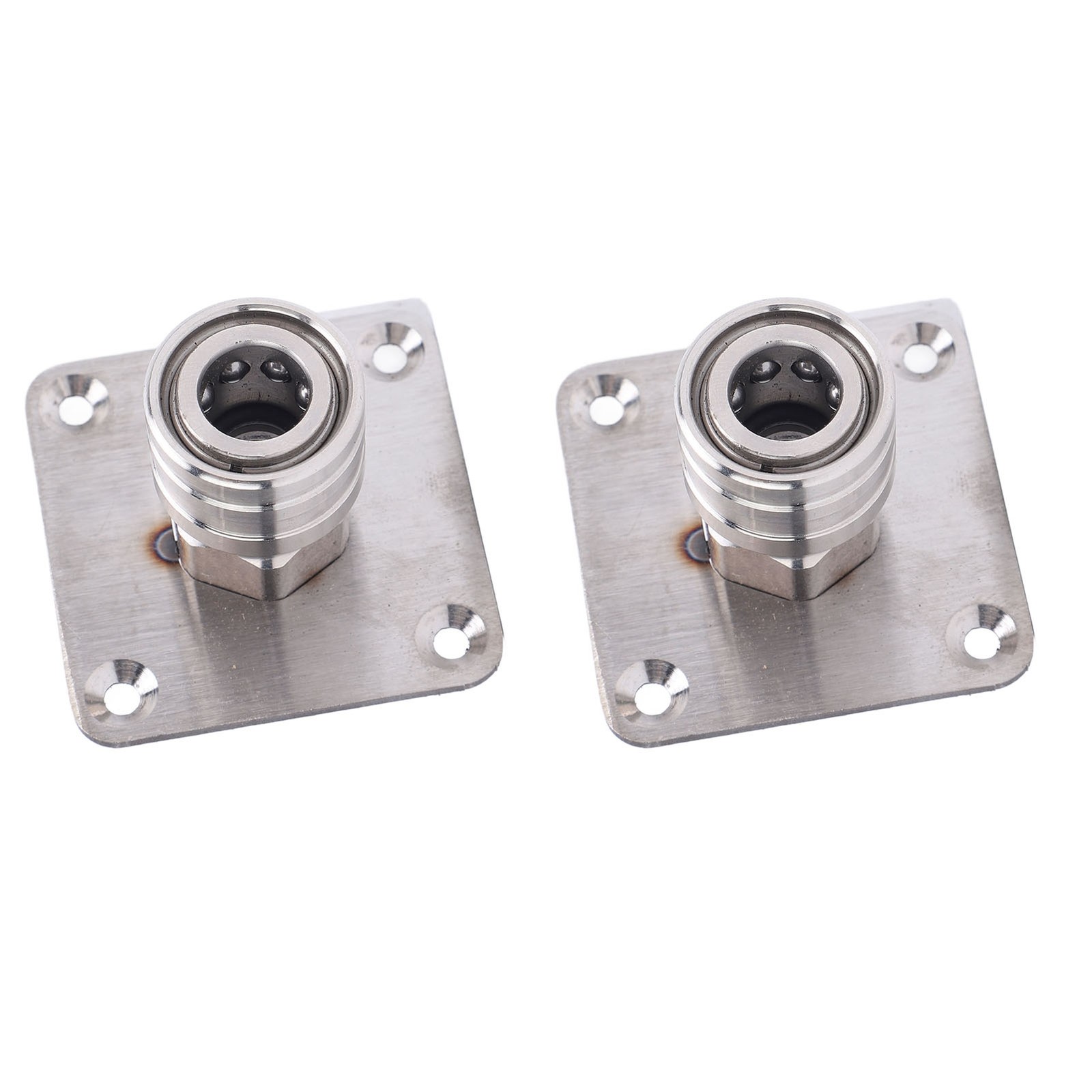 »New Pair Of Pressure Washer Foam Cannon Holder 1/4in Quick Connect Wall Mount