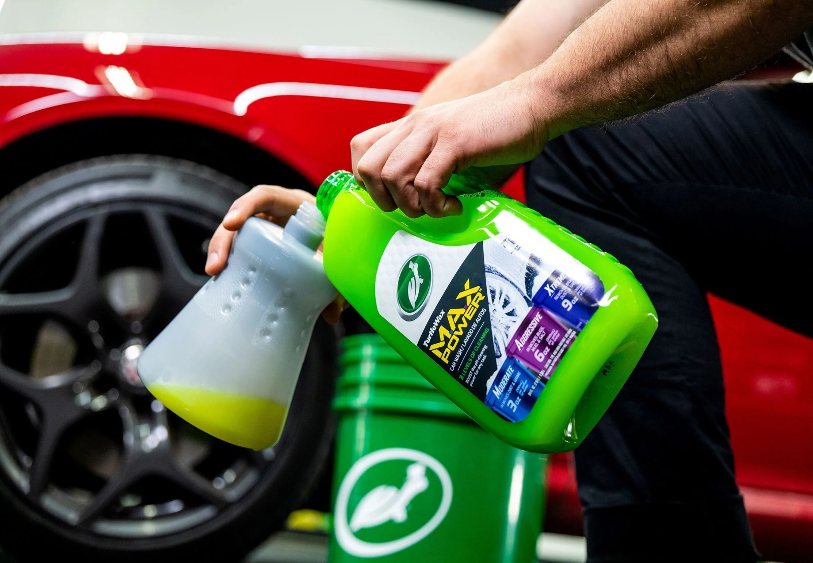 Turtle Wax 50597 Max Power 3 Levels of Cleaning Car Wash, 100 oz.