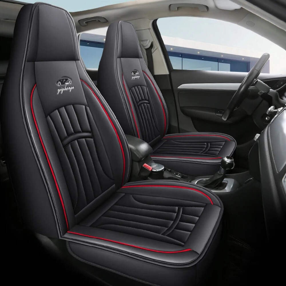 2pc Car Seat Covers for Integrated Headrests Effective Protection Comfortable