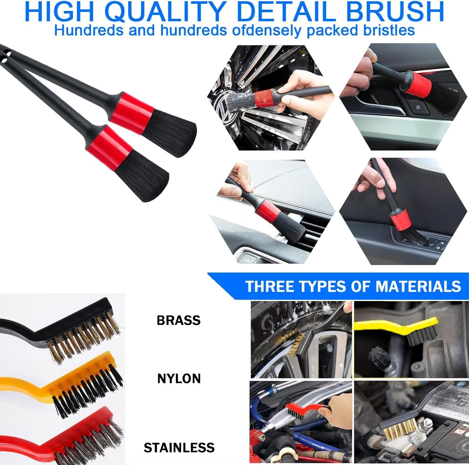 Professional Grade 37-Piece Complete Car Wash Kit: Cleaning Tools & Accessories