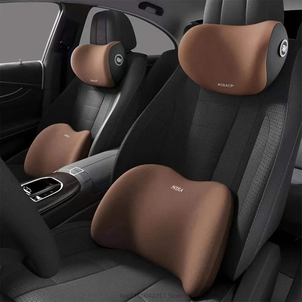 Ergonomic memory foam car seat cushion suitable for all seasons comfort Interior