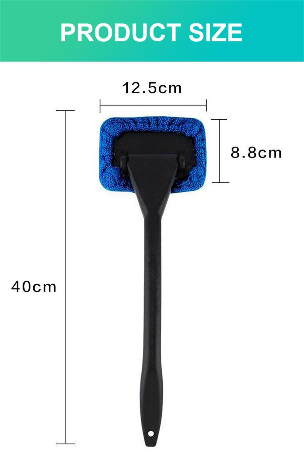 Long-handled Car Window Cleaner Brush Kit