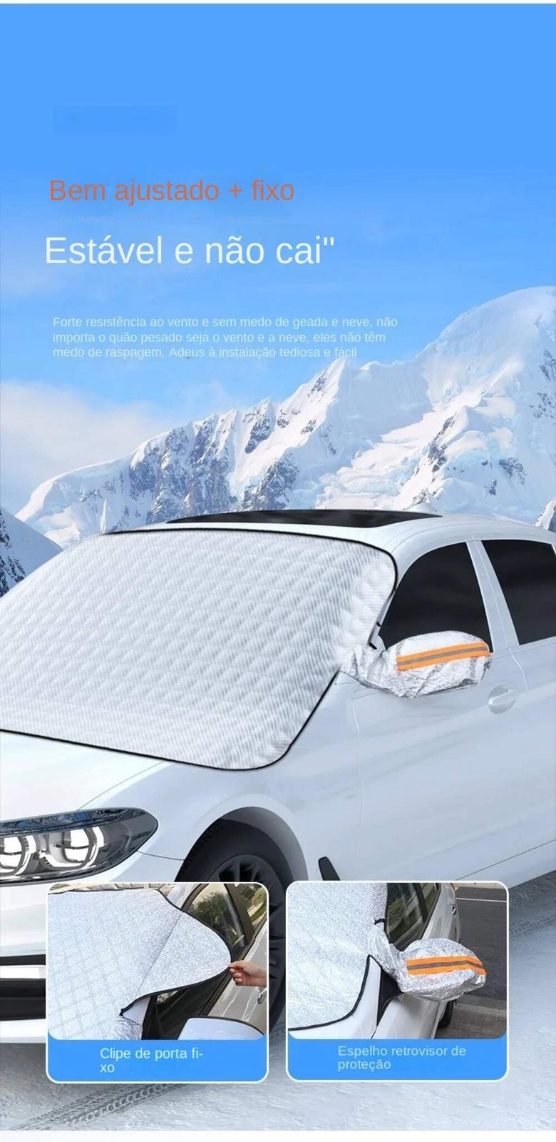 Sunshade Cover Car Windshield Snow Sun Shade Waterproof Protector Automobile
