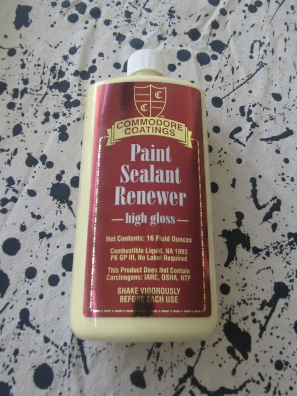 Commodore Coatings Maintenance Kit: wash, leather renewer, paint sealant wax