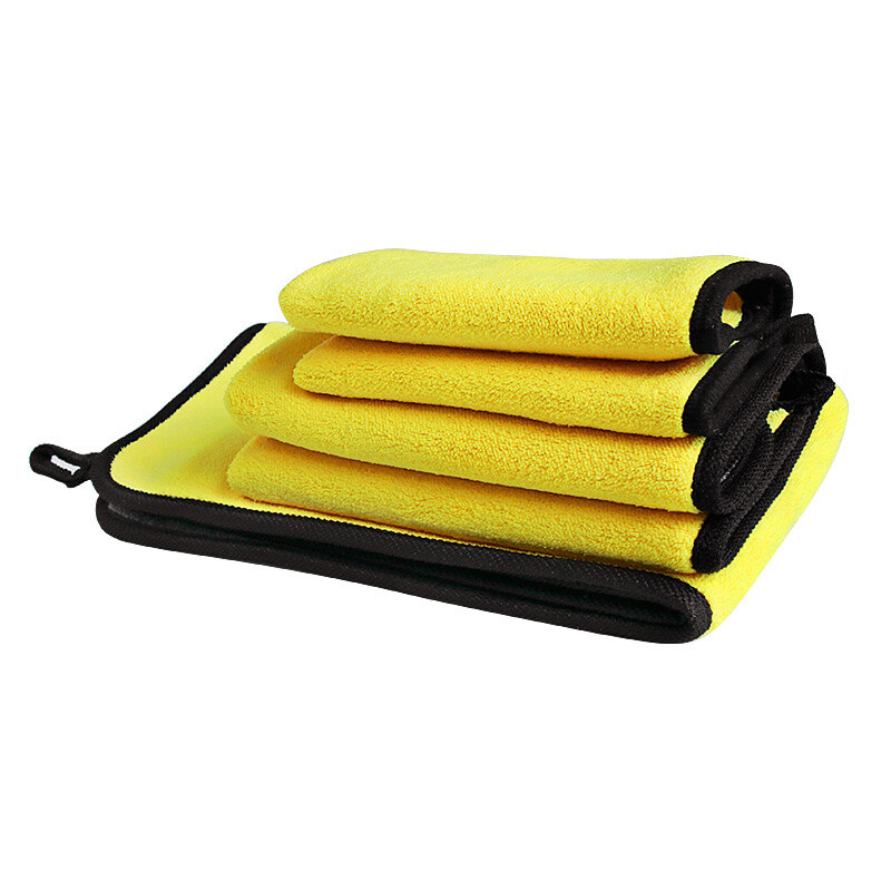 Car Wash Towel Microfiber Plush Cleaning Drying Care Cloth Cloth Super Absorbent