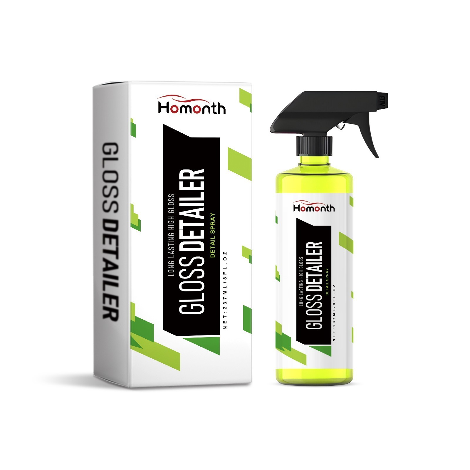 Ceramic Car Coating Spray Wax Quick Topcoat Detailer Hydrophobic Polish 8fl oz